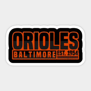 Baltimore Orioles 02 Sticker